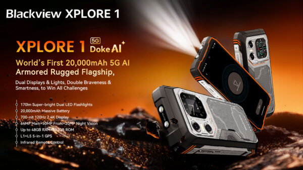 BLACKVIEW XPLORE 1 6,785G 12/256Go IP68 &IP69K Orange