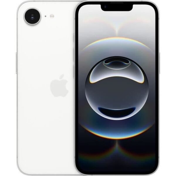 Apple iPhone 16 128GB Blanc (TCP 14€ incluse)