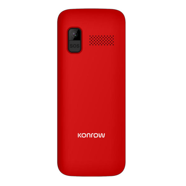 KONROW SENIOR 280 NEXT 4G DS 2,8 Bluetooth +Dock de charge * Rouge