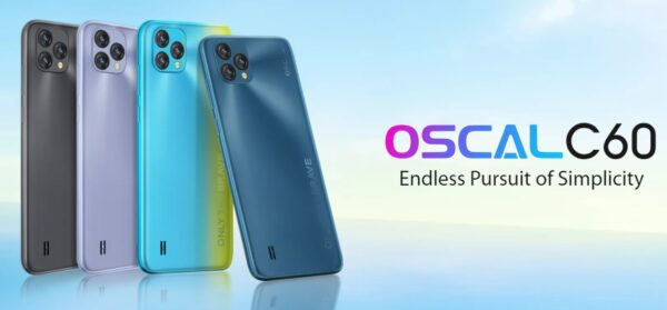 OSCAL C60 6,53'' DS 4G Quad 4/32Go 3Cam 4780mAh Andr11 * Multi