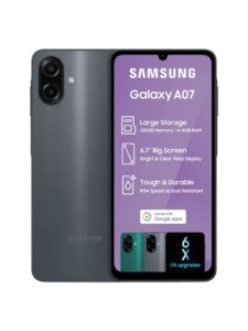 SAMSUNG Galaxy A07 (A075F) 4/128Go DS 6,7 * Black (TCP 14€ incl.)
