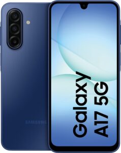 SAMSUNG Galaxy A17 (A176F) 4/128Go 5G * 6,7 Bleu (TCP 14€ incl.)