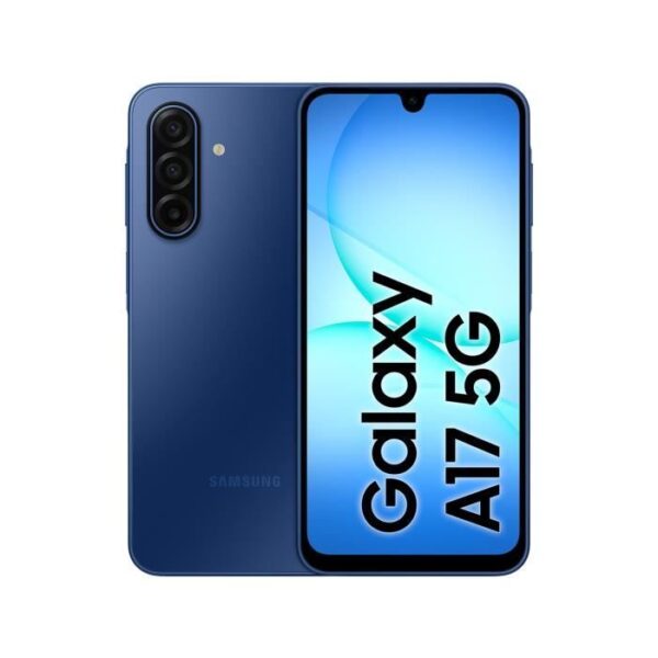 SAMSUNG Galaxy A17 (A176F) 4/128Go 5G * 6,7 Bleu (TCP 14€ incl.)