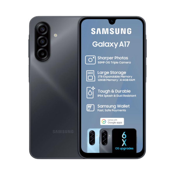 SAMSUNG Galaxy A17 (A176F) 4/128Go 5G * 6,7 Bleu (TCP 14€ incl.)