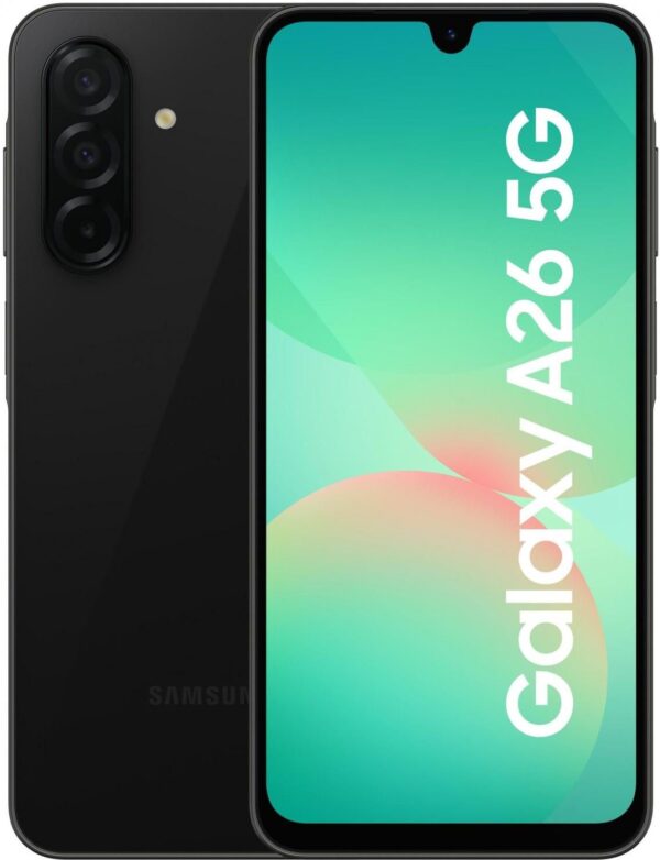 SAMSUNG Galaxy A26 (A266B) 6/128Go 5G * DS 6.7 Black (TCP 14€ in) FR