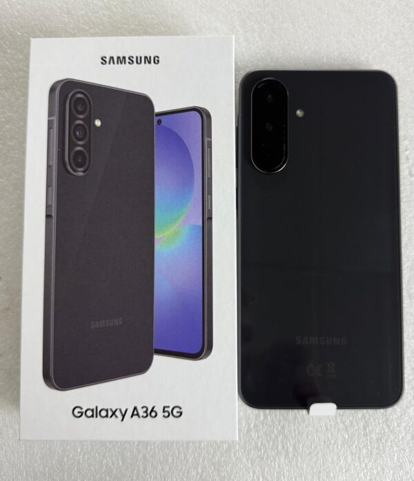 SAMSUNG Galaxy A36 (A366B) 8/128Go DS 5G • Black FR