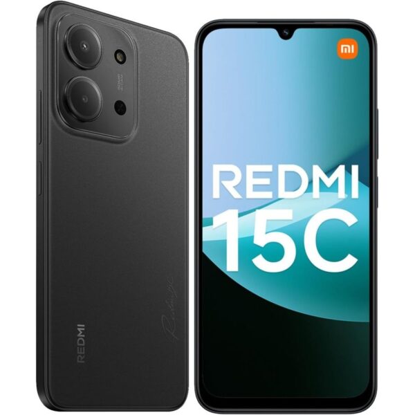 XIAOMI Redmi 15C 4G NFC G81 Ultra 6,9 120Hz 8/256Go 6000mAh * Noir