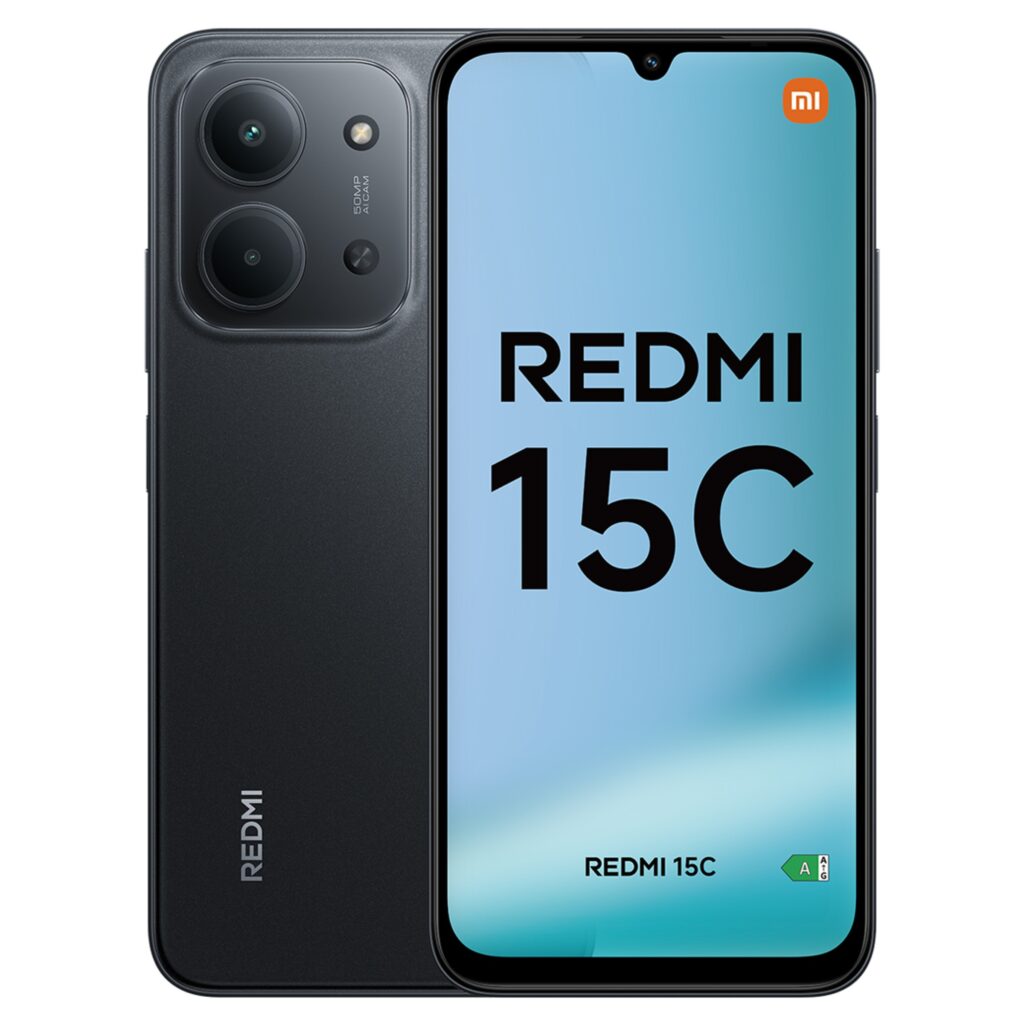XIAOMI Redmi 15C 4G NFC G81 Ultra 6,9 120Hz 4/256Go 6000mAh * Noir