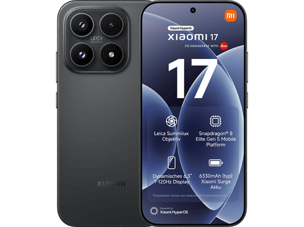 XIAOMI 17 5G 6,3 120Hz 8 Elite G5 12/512Go 50Mpix AI 6330mAh * Bleu
