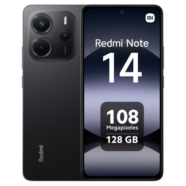 XIAOMI Redmi Note 14 4G 6,67 6/128Go NFC • Black (TCP 14€ incl.)
