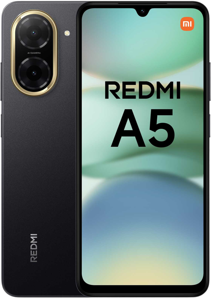 XIAOMI Redmi A5 DS 6,88'' 4/128Go 32Mpix 5200mAh * Black (TCP 12€ inc