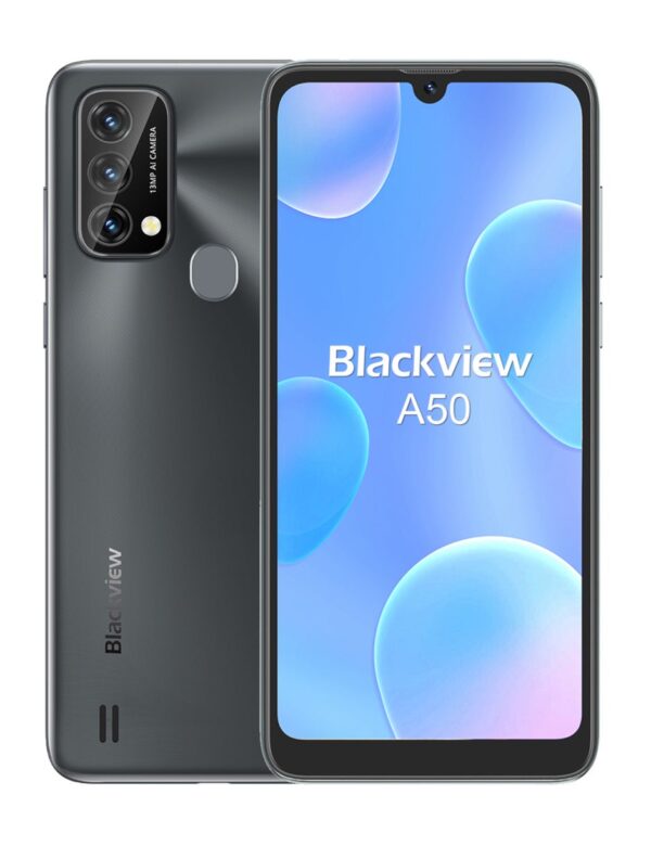 BLACKVIEW A50 6,1 DS 4G Octa 3/64Go 3Cam 4280mAh Andr11 * Bleu