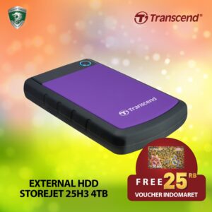 TRANSCEND StoreJet 25H3 4To 2,5 USB3.1 (TCP 6€ INCLUSE ) Violet