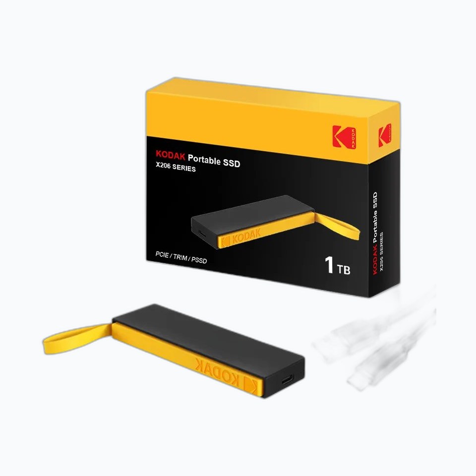 KODAK X206 1To SSD Externe USB-C comp. PC/Mac (TCP 6€ incl.)