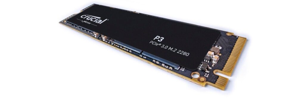 Disque Dur SSD CRUCIAL 4To P3 PLUS M.2 NVMe * CT4000P3PSSD8