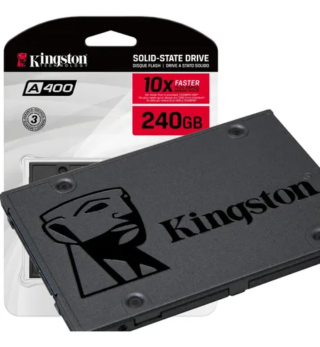 Disque Dur SSD Kingston A400 240Go 2,5 SATA3 SSD 7mm * SA400S37/240G