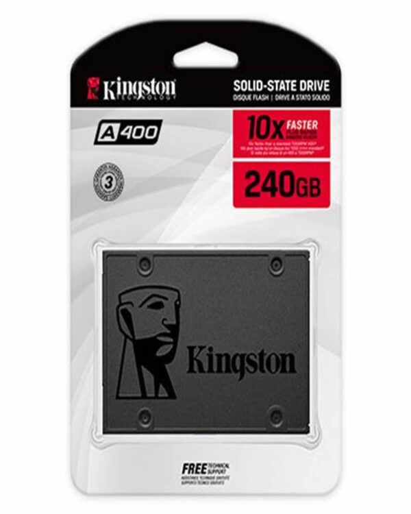 Disque Dur SSD Kingston A400 240Go 2,5 SATA3 SSD 7mm * SA400S37/240G
