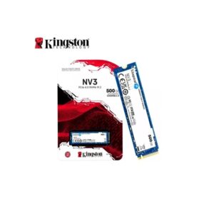 Disque Dur SSD Kingston NV3 500Go M.2 NVMe PCIe (Nu) 2280