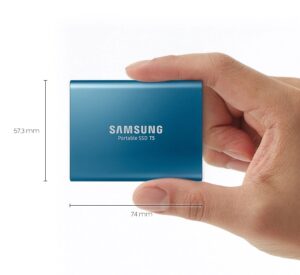 Disque Dur SSD Portable SAMSUNG T5 EVO 4To Noir USB3.2 * MU-PH4T0S/E