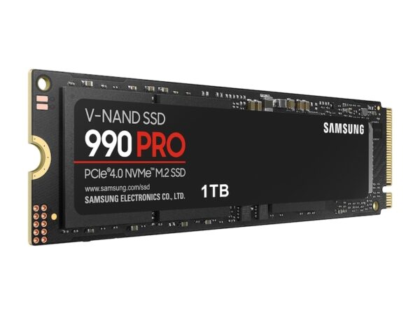 Disque Dur SSD SAMSUNG 990 PRO 1To M.2 NVMe PCIe * MZ-V9P1T0BW