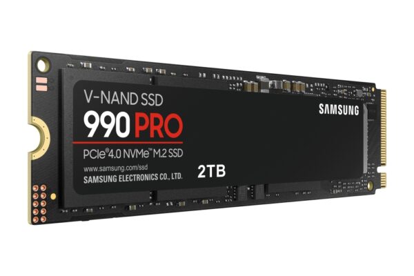 Disque Dur SSD SAMSUNG 990 PRO 4To M.2 NVMe PCIe * MZ-V9P4T0BW