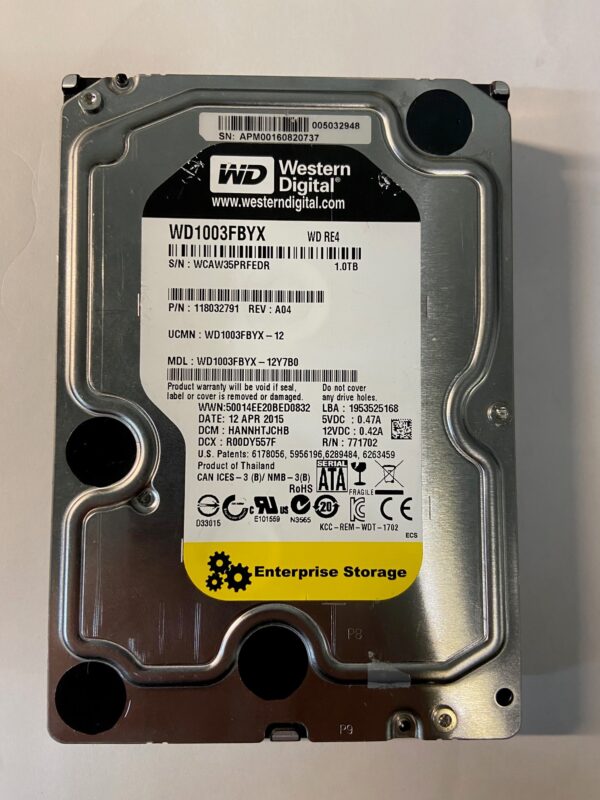 Disque Dur 10.0TB 3.5 SATA6 512MB 7200T * WD Red Pro WD103KFBX