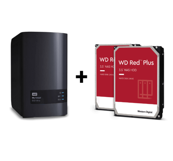 Disque Dur 6.0TB 3.5 SATA3 256MB * WD Red+ WD60EFPX