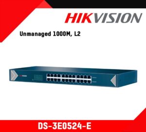 HIKVISION DS-3E0524-E (C) SWITCH 24 Ports 10/100/1000 Mbps RJ45