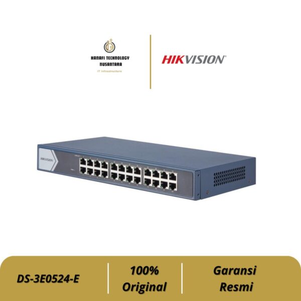 HIKVISION DS-3E0524-E (C) SWITCH 24 Ports 10/100/1000 Mbps RJ45