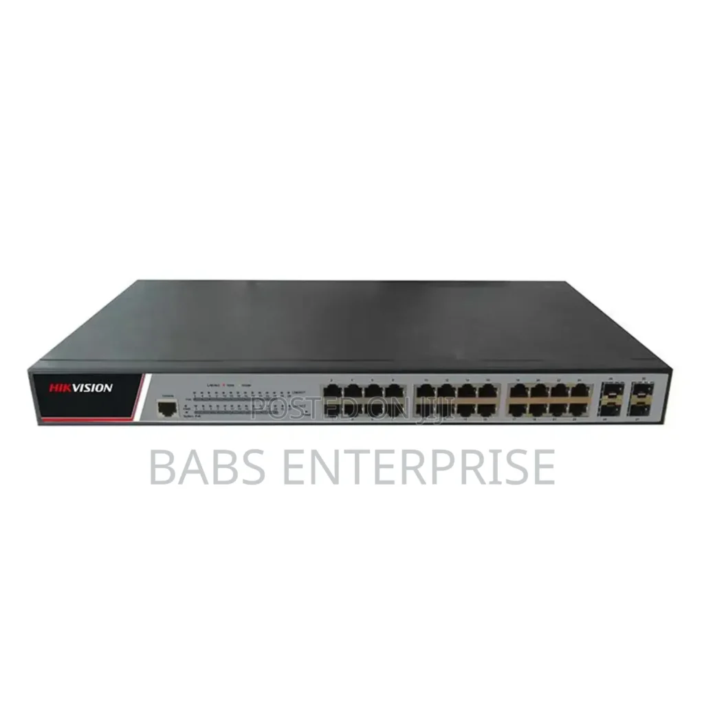 HIKVISION DS-3E0524R-0 SWITCH 24 Ports 10/100/1000 Mbps RJ45
