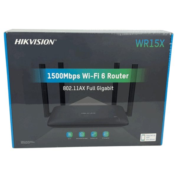 HIKVISION DS-3WR15X (O-STD) ROUTEUR 1500Mbps WiFi 6 Dual Gigabit