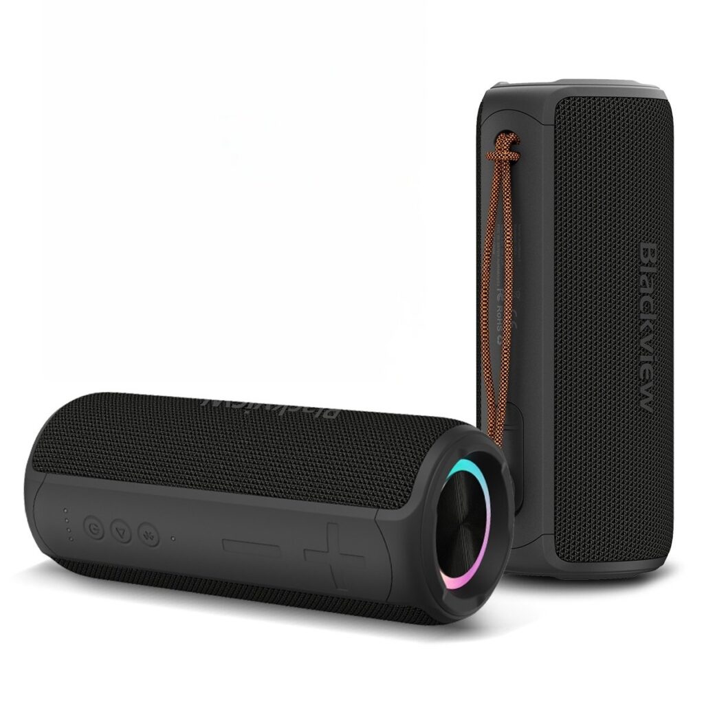 BLACKVIEW AURABASS 3 Enceinte Bluetooth 5.3 SS/FIL Étanche IPX7*bleu