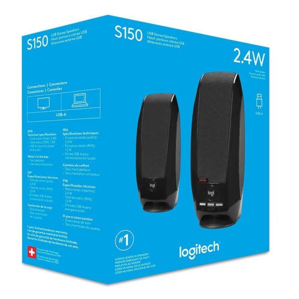 HP LOGITECH S150 Digital USB 1,2 W Noir