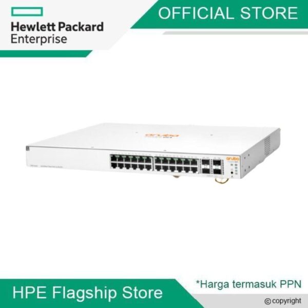 HP Aruba Switch 1930-24G 24xGbL 4xSFP+ PoE 195W 4