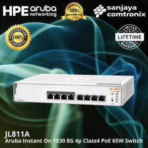 HP Switch 1830-8G 8xGbL 4xPoE (65W) manageable [JL811A]