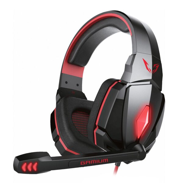 WE - GAMIUM Hub USB3.0 3 ports / Lecteur SDHC / Support * Noir/Rouge