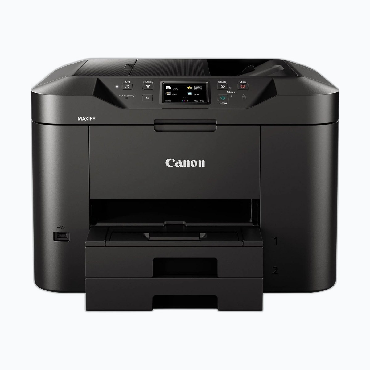 IMPRIM. CANON MB2740 4-en-1 COULEUR 15/24 ipm USB/LAN/WIFI 2400