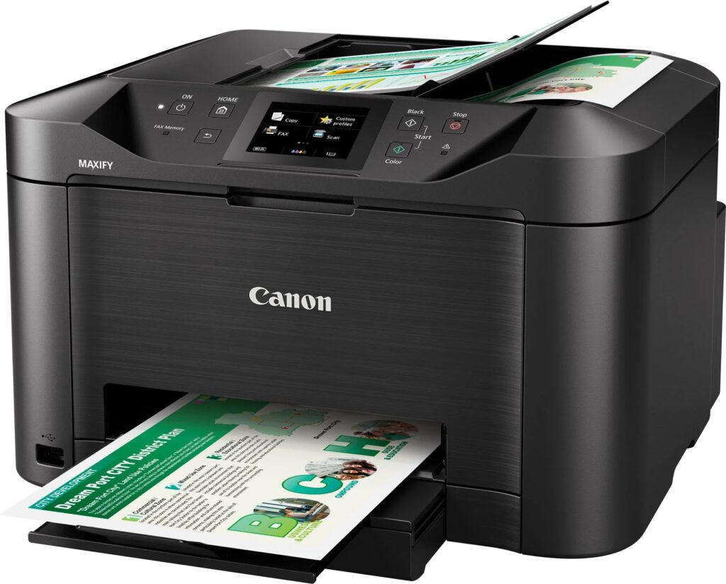 IMPRIM. CANON MB5140 4-en-1 COULEUR 24/16ppm USB/LAN/WiFi 2400