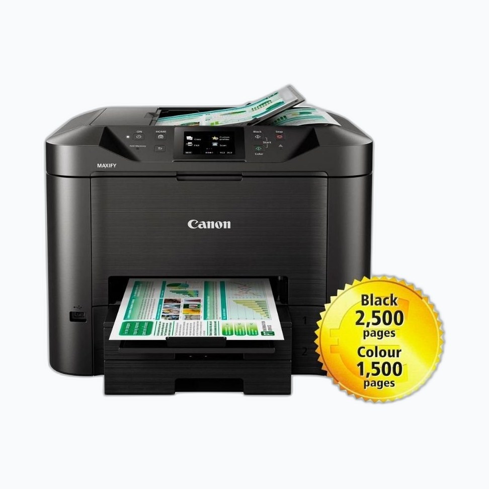 IMPRIM. CANON MB5440 4-en-1 COULEUR 25/16ppm R/V USB/WiFi 2400