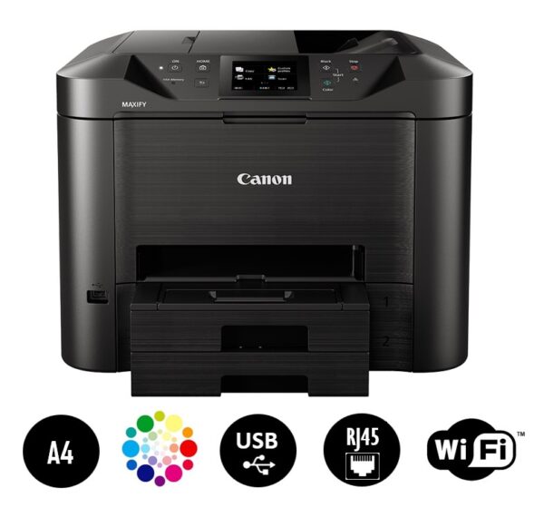IMPRIM. CANON MB5440 4-en-1 COULEUR 25/16ppm R/V USB/WiFi 2400