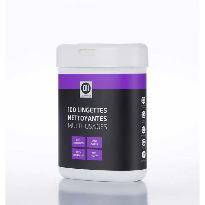D2 - BOITE DE 100x LINGETTES NETTOYANTES
