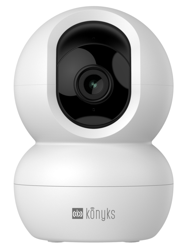 KONYKS CAMINI AIR 2 - Caméra EXT. s/fil WiFi IP65 +panneau solaire 3W