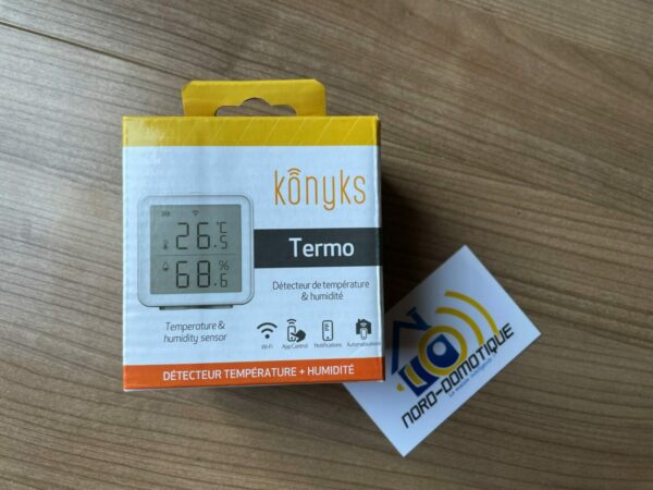 KONYKS TERMO Capteur de température et humidité connecté en Wi-Fi
