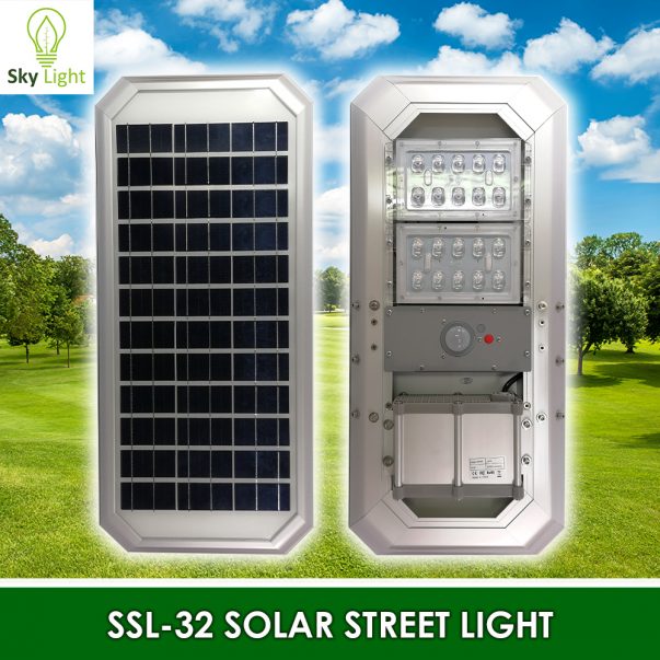 LAMPADAIRE SOLAIRE SSL-32 20W 2000lm (2 cartons)
