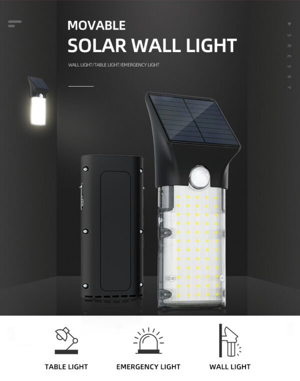 LAMPE SOLAIRE SWL-15PL SOLAR LIGHT