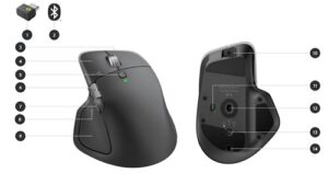 & Logitech Souris MX Master 4