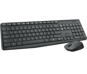 & PACK CLAVIER SOURIS LOGITECH MK235 SS FIL
