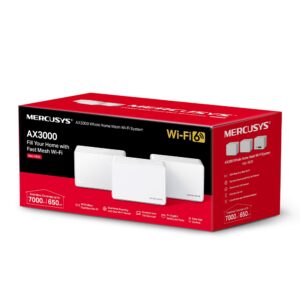 MERCUSYS Halo H80X MESH WiFi6 AX3000 +3 ports GbLAN (pack 3x)