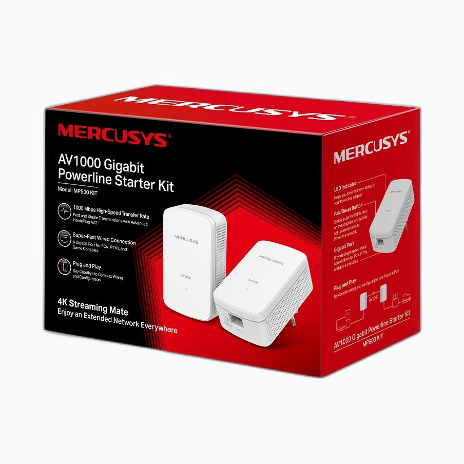 MERCUSYS MP500KIT Kit CPL Gigabit AV1000 (Duo)