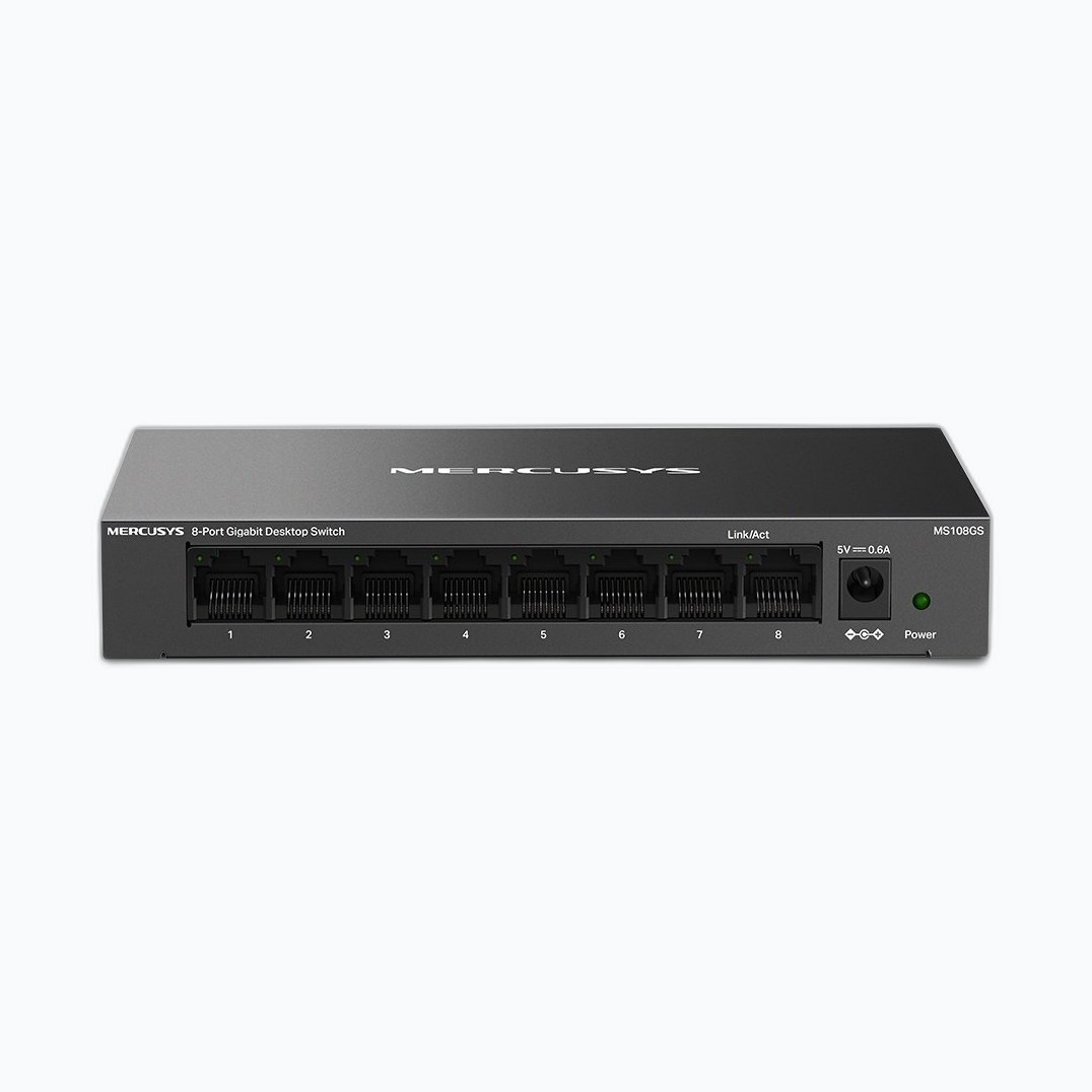 MERCUSYS-MS108GS Switch 8 ports Gigabit port RJ45 10/100/1000 Mbps